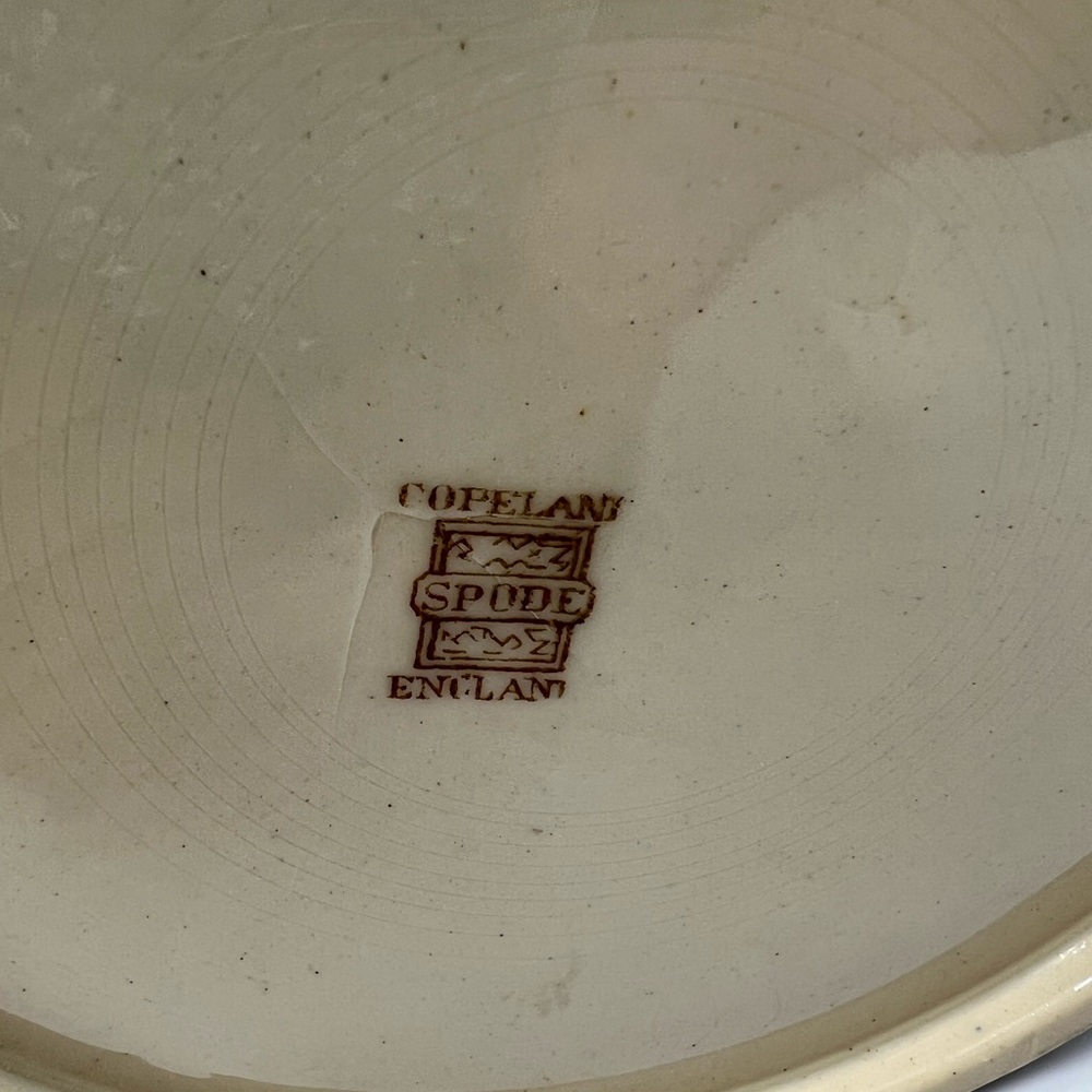 Spode vintage pitcher Fox hunt Blue and white - Picture 4 of 7